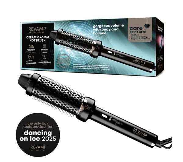 REVAMP Big Hot Brush - Black - Image 1
