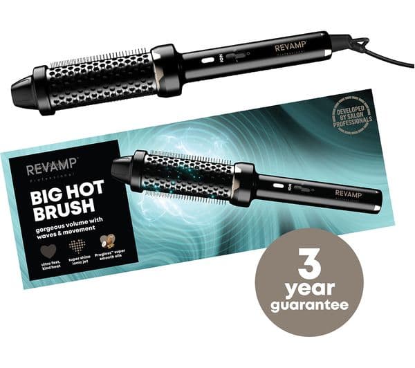 REVAMP Big Hot Brush - Black - Image 6