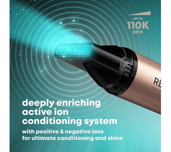 REVAMP Dynamic Radiance & Shine Digital Intelligent Ionic Hair Dryer - Gold - Image 10