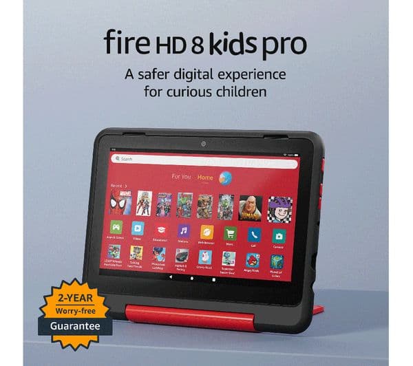 AMAZON Fire HD 8 Pro Kids Tablet 32GB Red - Image 7
