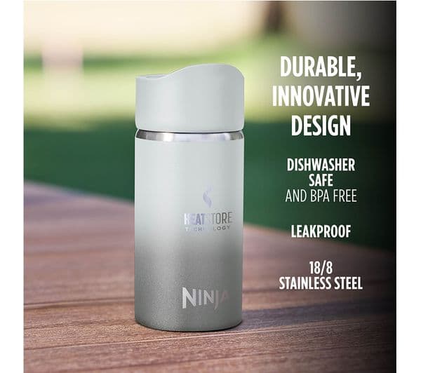 Ninja Sip Perfect Travel Mug - 300 ml, Steam White - Image 6