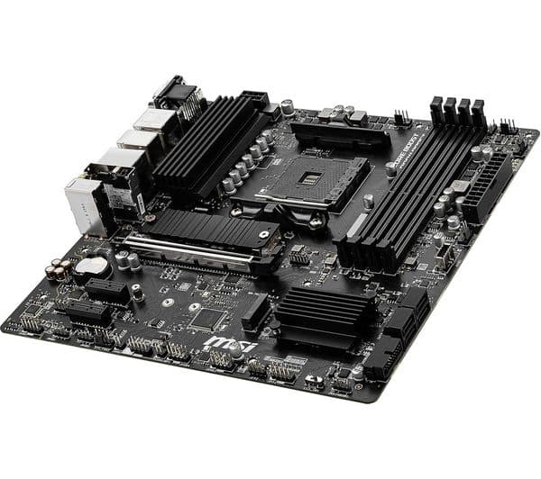 MSI B550M PRO-VDH AMD B550 Micro ATX AM4 DDR4 Motherboard - Black - Image 3