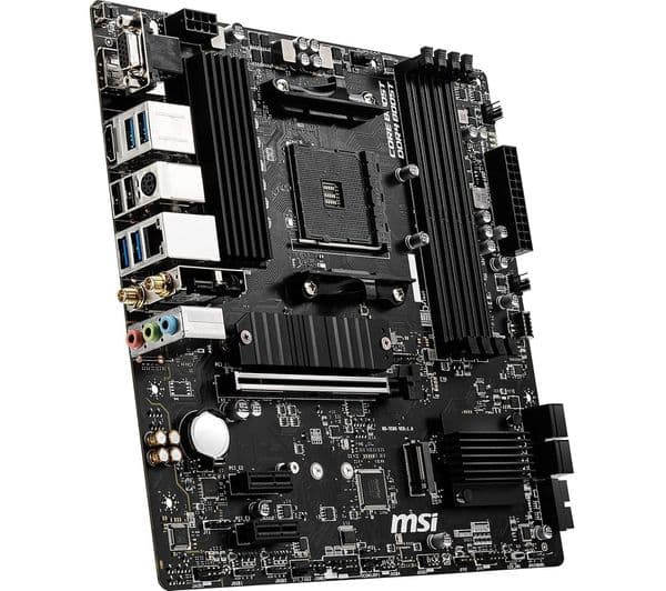 MSI B550M PRO-VDH AMD B550 Micro ATX AM4 DDR4 Motherboard - Black - Image 4