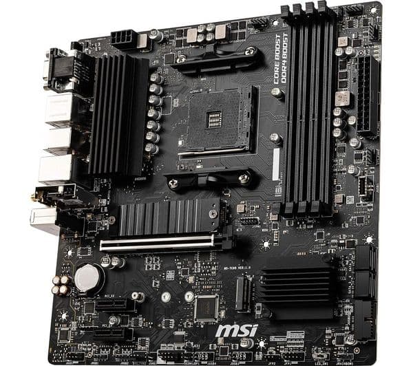 MSI B550M PRO-VDH AMD B550 Micro ATX AM4 DDR4 Motherboard - Black - Image 5