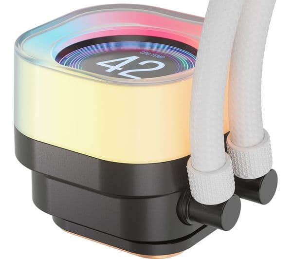 CORSAIR iCUE LINK TITAN 240 RX LCD CPU Cooler White - Image 3