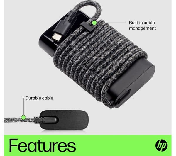 HP 65W USB-C Laptop Charger - Image 4