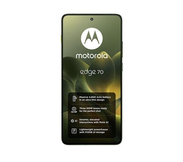 Motorola Edge 70 512GB Bronze Green - Image 1