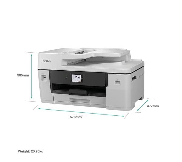 BROTHER MFCJ6760DWZU1 All-in-One Wireless A3 Inkjet Printer with Fax - Image 3