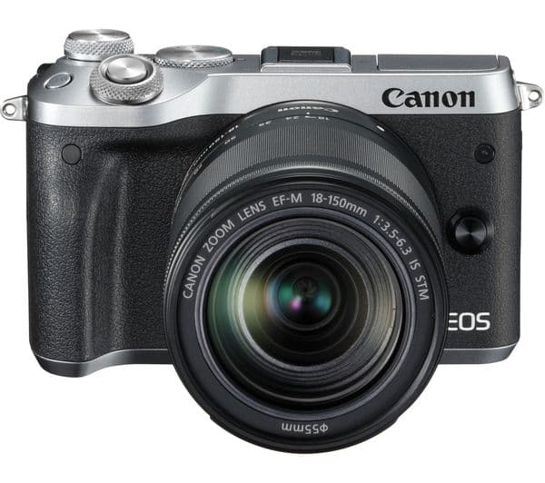 CANON EOS M6 Mirrorless Camera with EF-M 18-150 mm f/3.5-6.3 IS STM Lens - Silver - Image 10