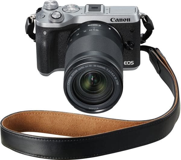 CANON EOS M6 Mirrorless Camera with EF-M 18-150 mm f/3.5-6.3 IS STM Lens - Silver - Image 6