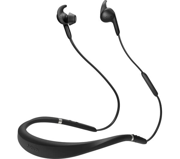 JABRA Elite 65e Wireless Bluetooth Noise-Cancelling Headphones - Titanium Black - Image 1