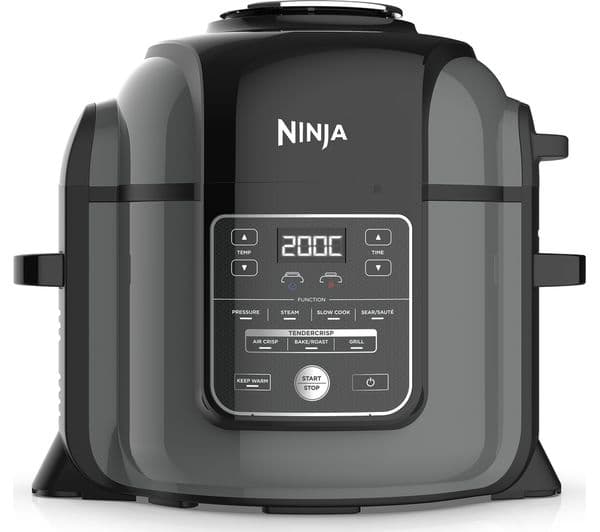 Ninja Foodi OP450UK Multi Pressure Cooker & Air Fryer - Black - Image 1