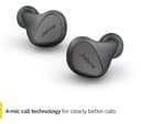 JABRA Elite 3 Wireless Bluetooth Earbuds - Dark Grey thumbnail 5