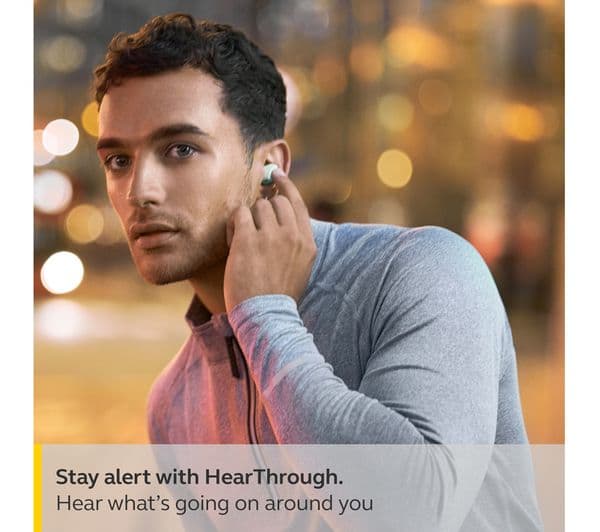 JABRA Elite 4 Active Wireless Bluetooth Noise-Cancelling Sports Earbuds - Mint - Image 7