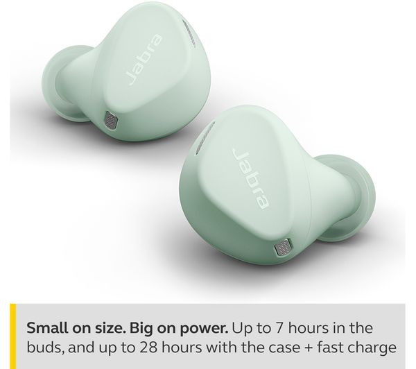 JABRA Elite 4 Active Wireless Bluetooth Noise-Cancelling Sports Earbuds - Mint thumbnail 10