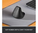 Logitech Lift Vertical Ergonomic Mouse Rose thumbnail 2