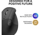 Logitech Lift Vertical Ergonomic Mouse Rose thumbnail 5