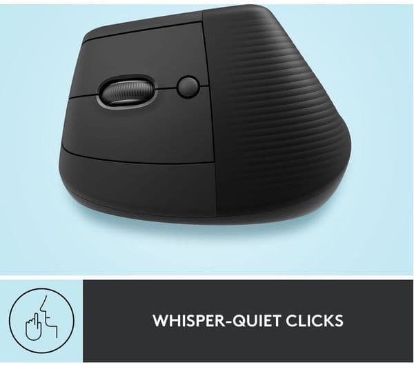 Logitech Lift Vertical Ergonomic Mouse Rose - Image 7