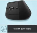 Logitech Lift Vertical Ergonomic Mouse Rose thumbnail 7