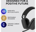 LOGITECH Zone Vibe 100 Wireless Headset - Graphite thumbnail 5
