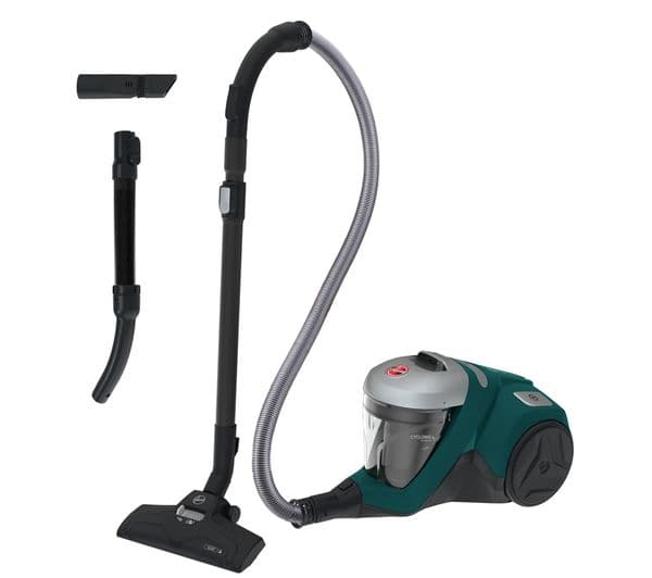 HOOVER H-POWER 300 Home HP310HM Cylinder Bagless Vacuum Cleaner - Green & Silver - Image 1