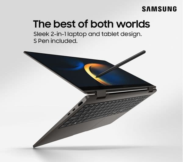 Samsung Galaxy Book3 360 13.3 Touchscreen 2-in-1 Intel Core i5 8GB 256GB Graphite - Image 7