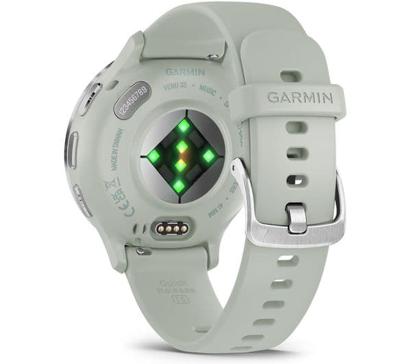 Garmin Venu 3S Smartwatch Silver Sage Grey - Image 2