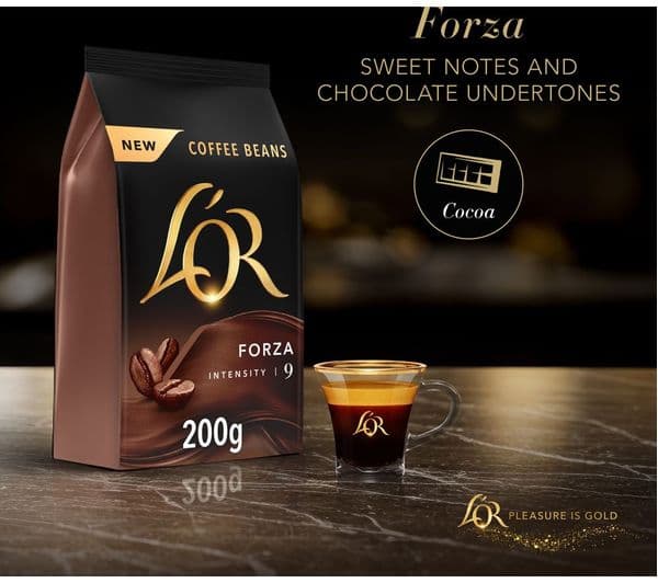 L'OR Forza Coffee Beans - 200g - Image 2