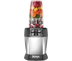 Ninja Nutri Ninja BL480UK Blender - Black & Silver - Image 1