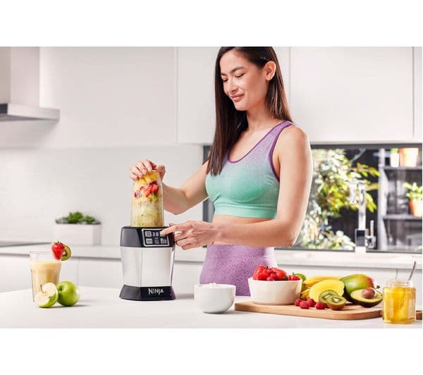Ninja Nutri Ninja BL480UK Blender - Black & Silver - Image 3