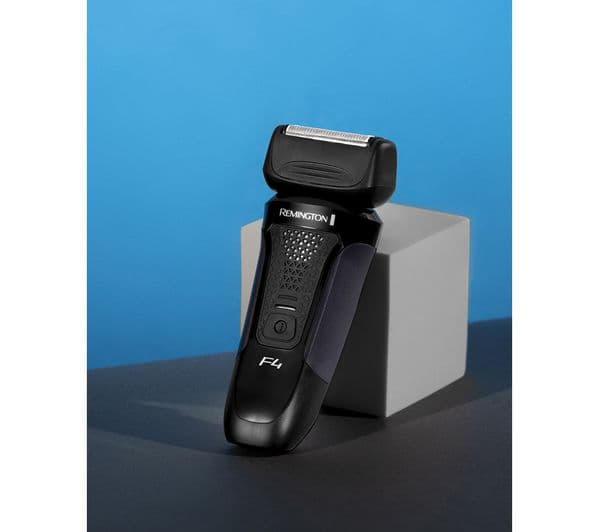 REMINGTON Style Series F4002 F4 Wet & Dry Foil Shaver - Black & Blue - Image 2