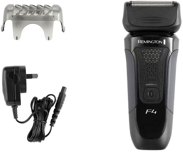 REMINGTON Style Series F4002 F4 Wet & Dry Foil Shaver - Black & Blue - Image 3