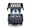 REMINGTON Style Series F4002 F4 Wet & Dry Foil Shaver - Black & Blue thumbnail 5