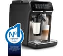 Philips Series 3300 LatteGo EP3347/90 Bean to Cup Coffee Machine Chrome & Black thumbnail 1