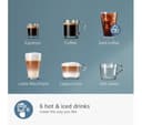 Philips Series 3300 LatteGo EP3347/90 Bean to Cup Coffee Machine Chrome & Black thumbnail 4