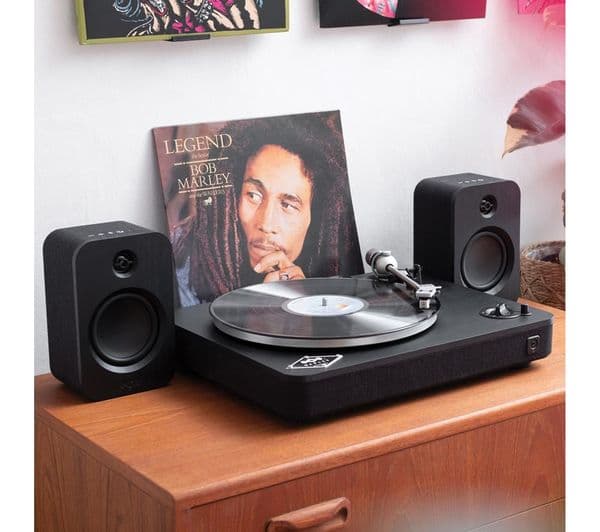 HOUSE OF MARLEY Stir It Up Belt Drive Bluetooth Turntable - Black - Image 4