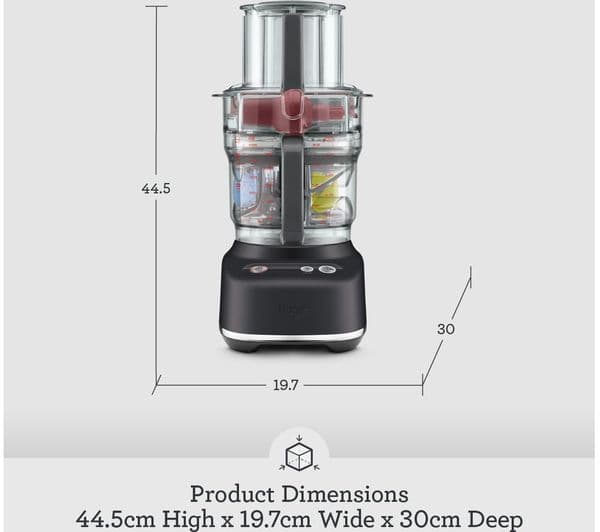 Sage The Paradice 9 SFP638BTR2GUK1 Food Processor Black Truffle - Image 2