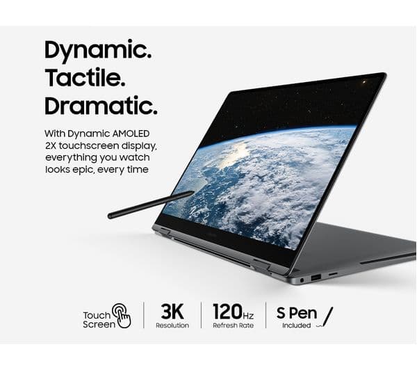 Samsung Galaxy Book5 Pro 360 16" 2 in 1 Laptop - Intel® Core™ Ultra 7, 512 GB SSD, Grey - Image 6
