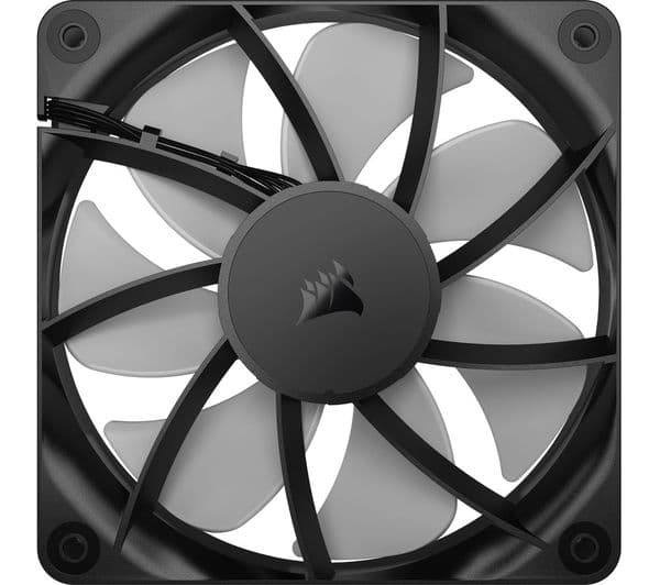 CORSAIR RS120 ARGB 120 mm PWM Case Fan - Triple Pack, Black - Image 3