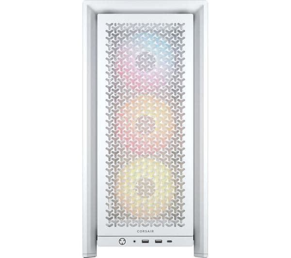 Corsair Frame 4000D RS ATX Mid-Tower White - Image 3