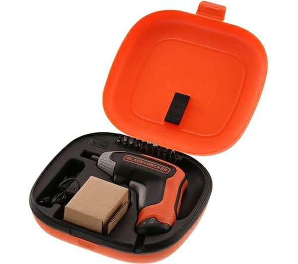 BLACK+DECKER Rapid 3.6 V Cordless Screwdriver - Orange & Black - Image 3