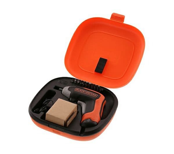 BLACK+DECKER Rapid 3.6 V Cordless Screwdriver - Orange & Black - Image 8