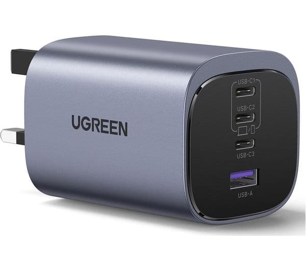 Ugreen Nexode S 100W USB Charger Grey - Image 1