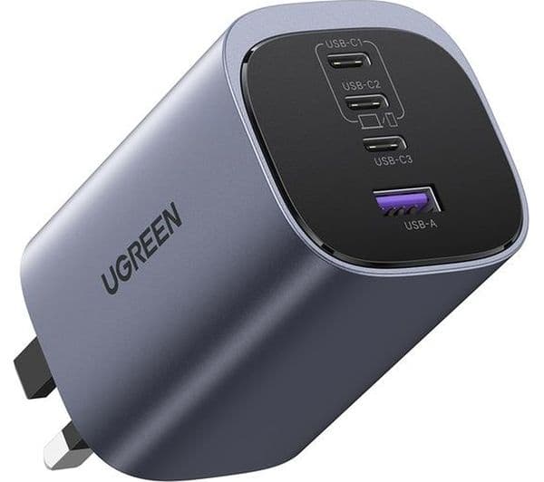 Ugreen Nexode S 100W USB Charger Grey - Image 3