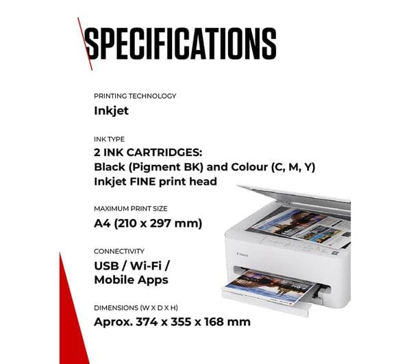 CANON PIXMA TS4150i All-in-One Wireless Inkjet Printer - Image 6