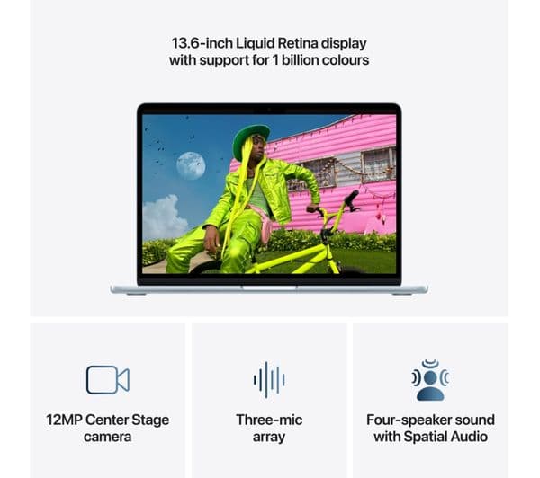 Apple MacBook Air 13.6" M5 24GB 1TB Sky Blue - Image 8