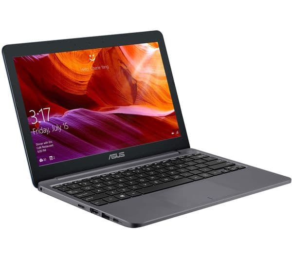 ASUS E203MA 11.6 Inch Laptop Intel Celeron N4000 4GB RAM 64GB eMMC - Star Grey - Image 1