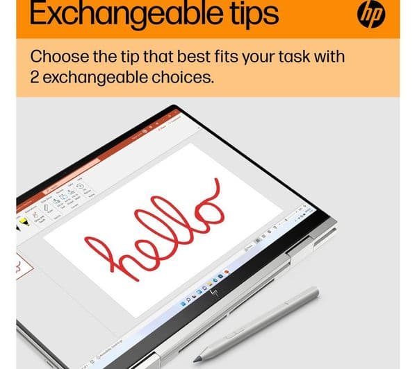 HP Rechargeable MPP 2.0 Tilt Stylus Pen - Silver - Image 8