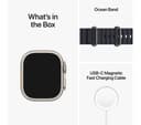 APPLE Watch Ultra Cellular Ocean Band, 49 mm - Titanium Midnight thumbnail 8