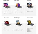 Logitech Combo Touch iPad Keyboard Case Grey thumbnail 4